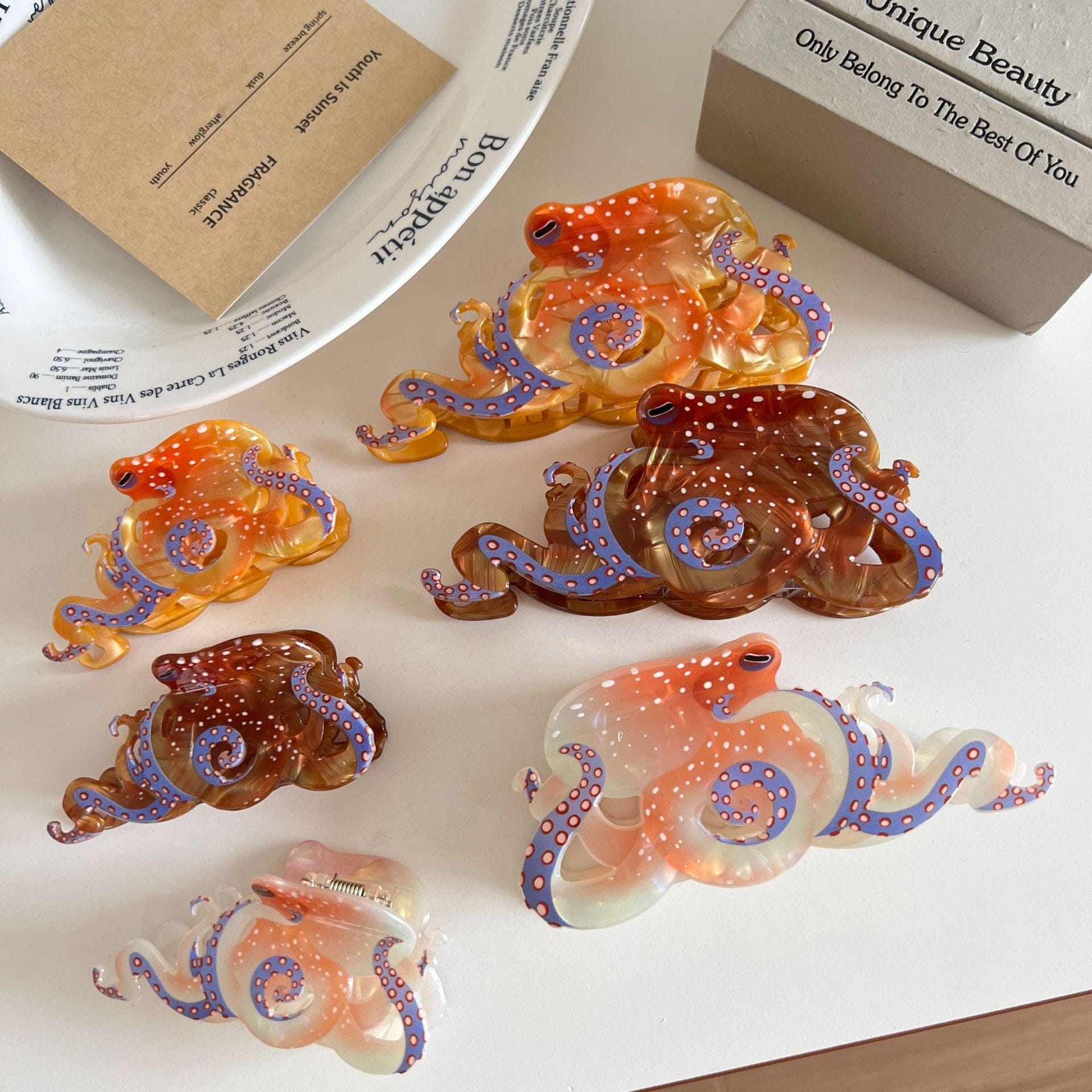 Colors Octopus Hair Claw Clips | NueShiny