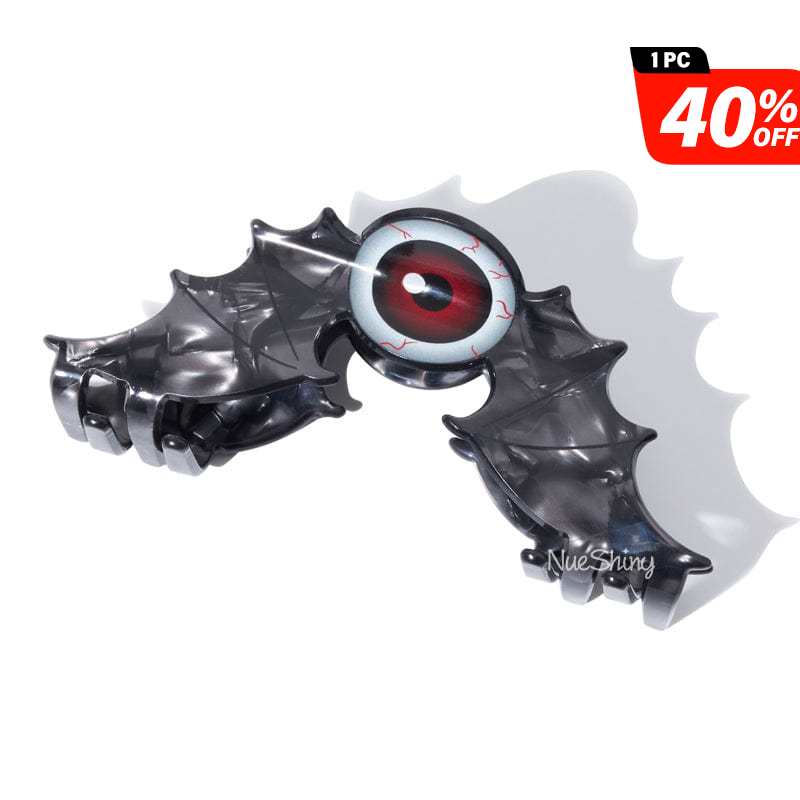 Jumbo Evil Eye Flying Bat Hair Claw Clips | NueShiny