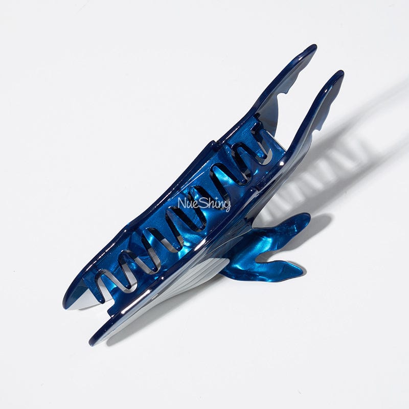 Jumbo Blue Whale Hair Claw Clips丨NueShiny