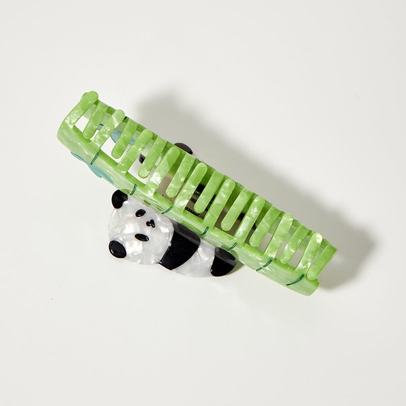 Large Bamboo Panda Hair Claw Clips丨NueShiny