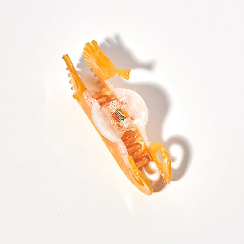 Large Yellow Seahorse Hair Claw Clips丨NueShiny