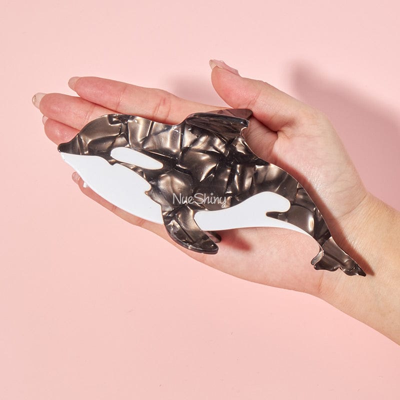 Jumbo Orca  Hair Claw Clips丨NueShiny