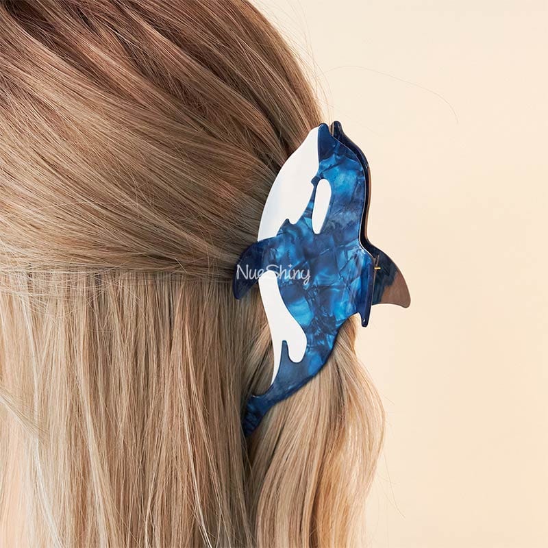 Jumbo Orca  Hair Claw Clips丨NueShiny