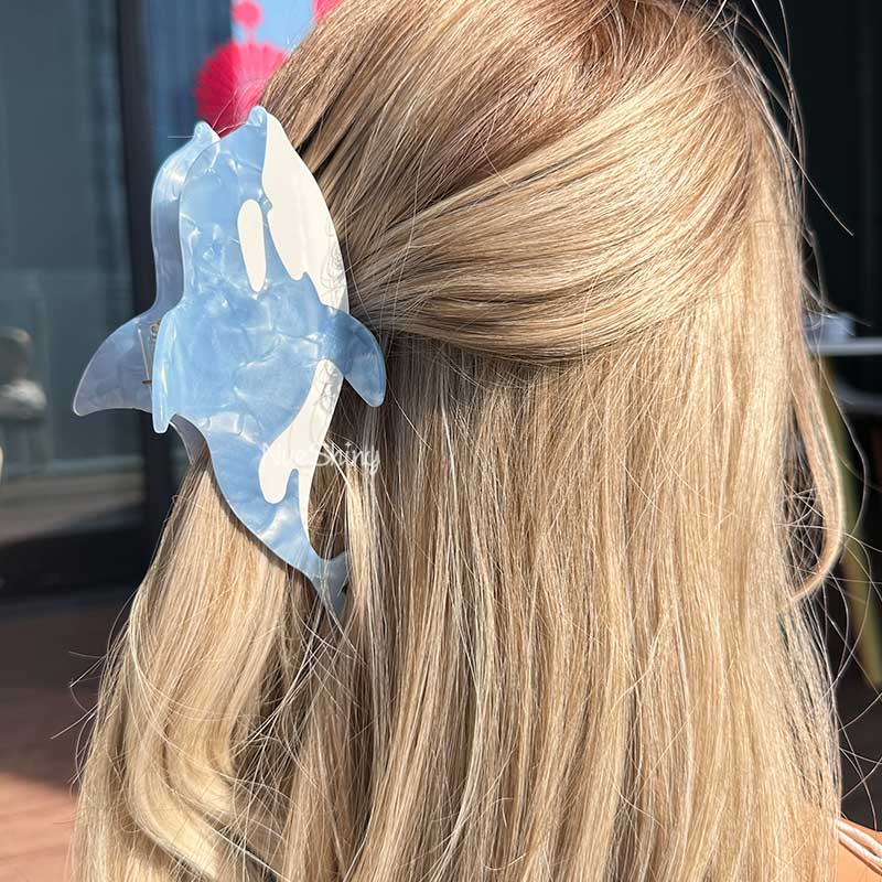 Jumbo Orca  Hair Claw Clips丨NueShiny