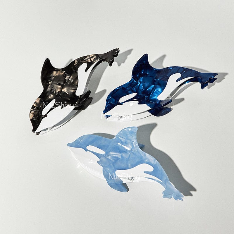 Jumbo Orca  Hair Claw Clips丨NueShiny