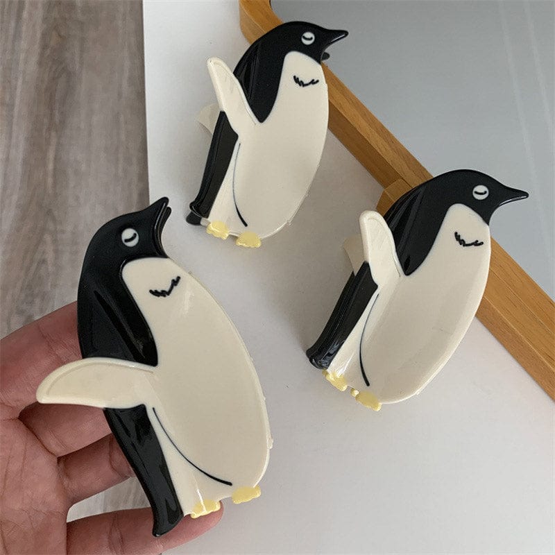 Medium Penguin Hair Claw Clips丨NueShiny
