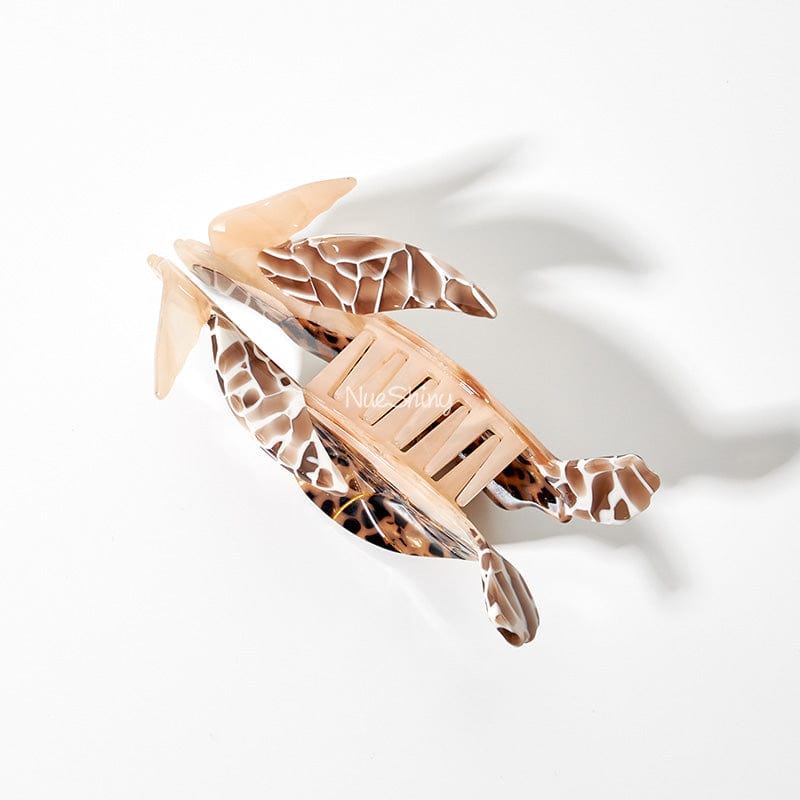 Jumbo Brown Sea Turtle Hair Claw Clips丨NueShiny