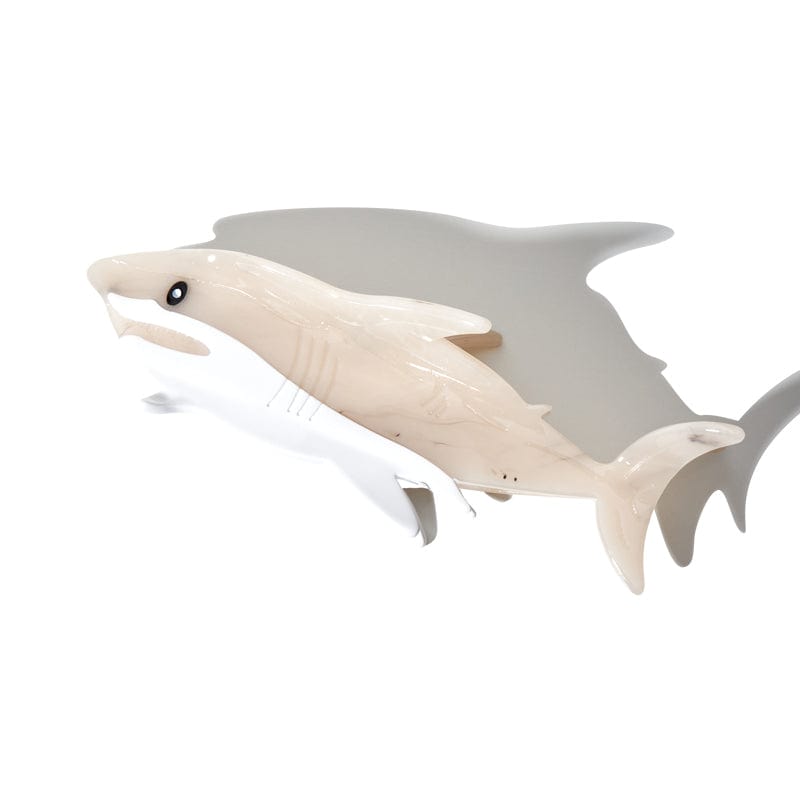 Jumbo Tan Shark Hair Claw Clips丨NueShiny