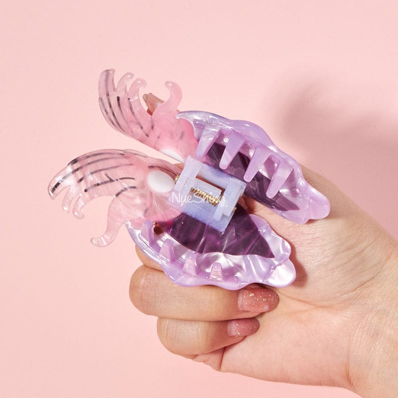 Medium Pink Cartoon Squid Hair Claw | NueShiny