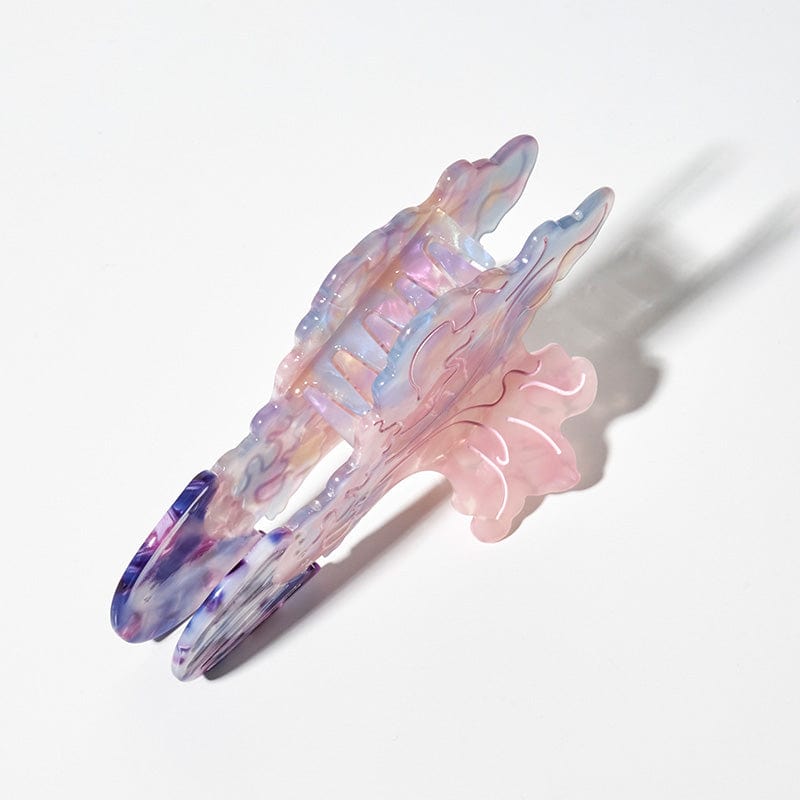 Large Skirt Jellyfish Pink Hair Claw Clips| NueShiny