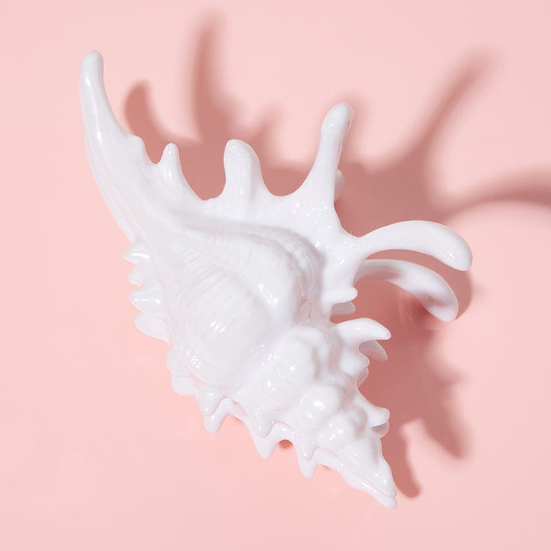 3D Printed White Conch Hair Claw Clips| NueShiny&BurningMoon