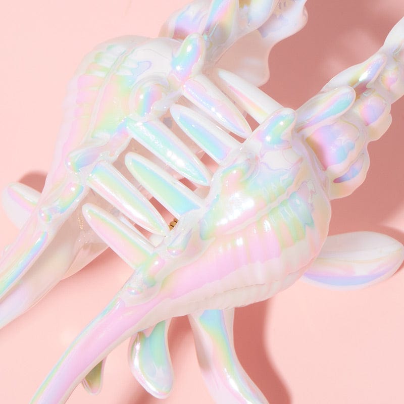 Mermaid Pearlescent White Conch Hair Claw Clips| NueShiny&BurningMoon