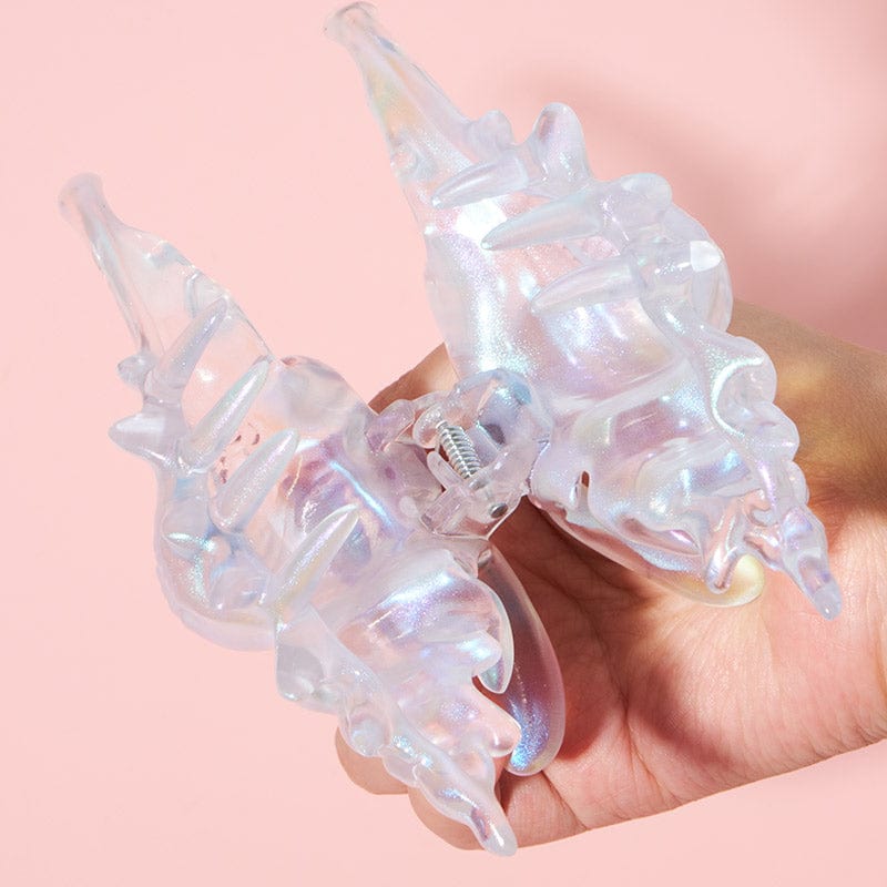 Translucent Colorful Pearlescent Conch Hair Claw Clips| NueShiny&BurningMoon