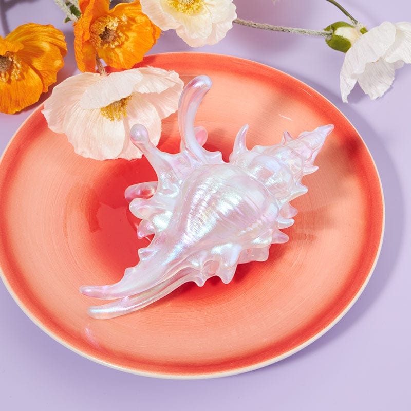 Translucent Colorful Pearlescent Conch Hair Claw Clips| NueShiny&BurningMoon