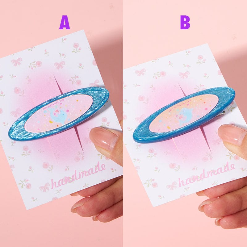 Small Galaxy Dolphin Hair Clip | NueShiny & MÃO TÓU DÀN SHÌ YĨNG