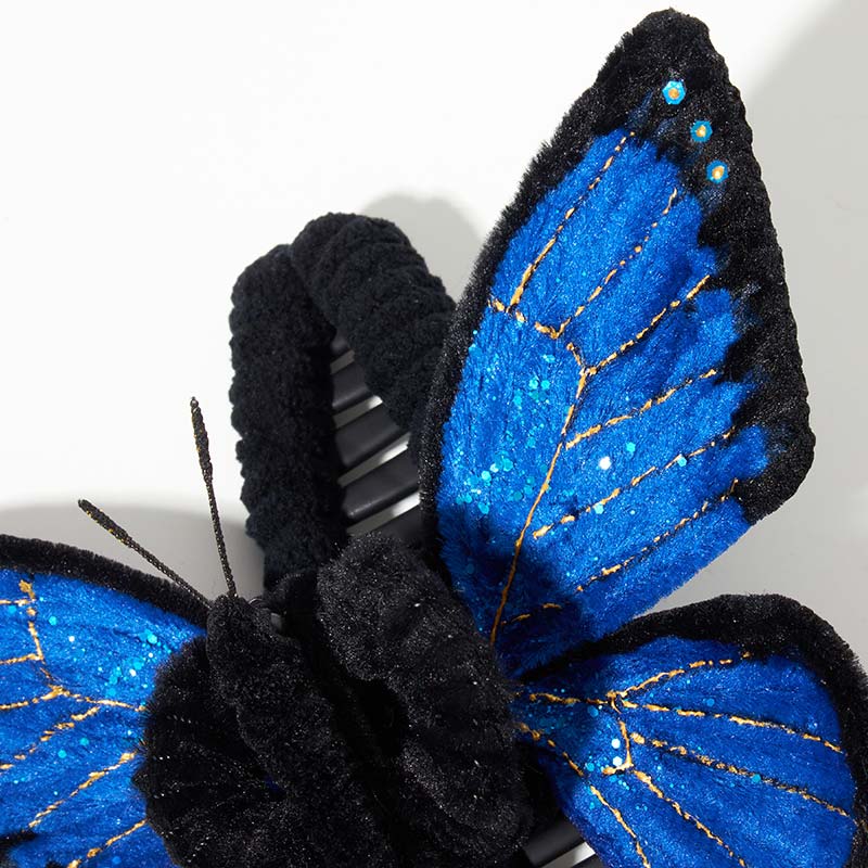 Handmade Custom Twist Wire Ulysses Butterfly Hair Claw Clips丨NueShiny