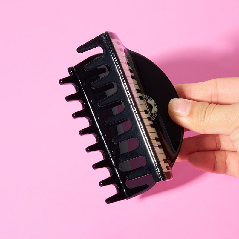Large Black And White Piano Hair Claw Clips | NueShiny & BASISTAR