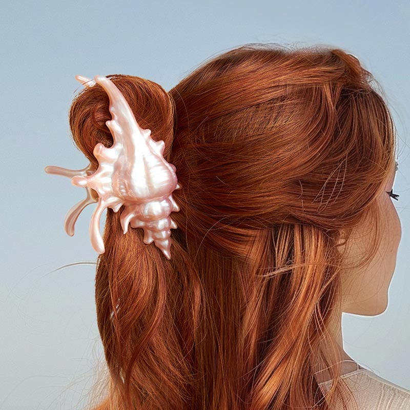 New Process Pink Conch Hair Claw Clips | NueShiny&BurningMoon