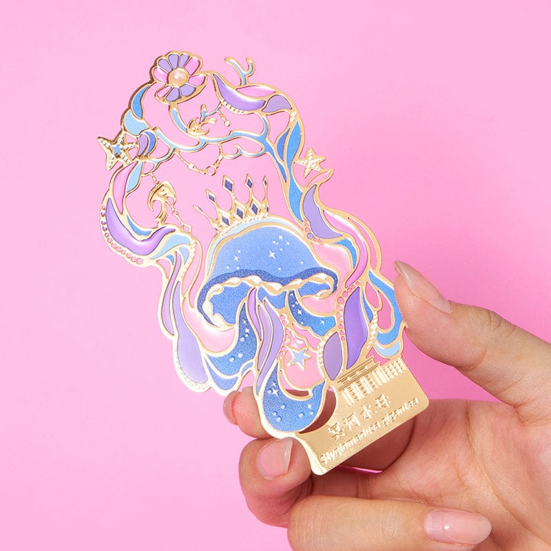 LIMITED EDITION Luminous Jellyfish Dual-Use Bookmark & Magnet | NueShiny&Natural History Museum of China