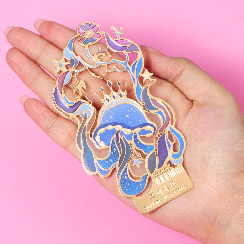 LIMITED EDITION Luminous Jellyfish Dual-Use Bookmark & Magnet | NueShiny&Natural History Museum of China