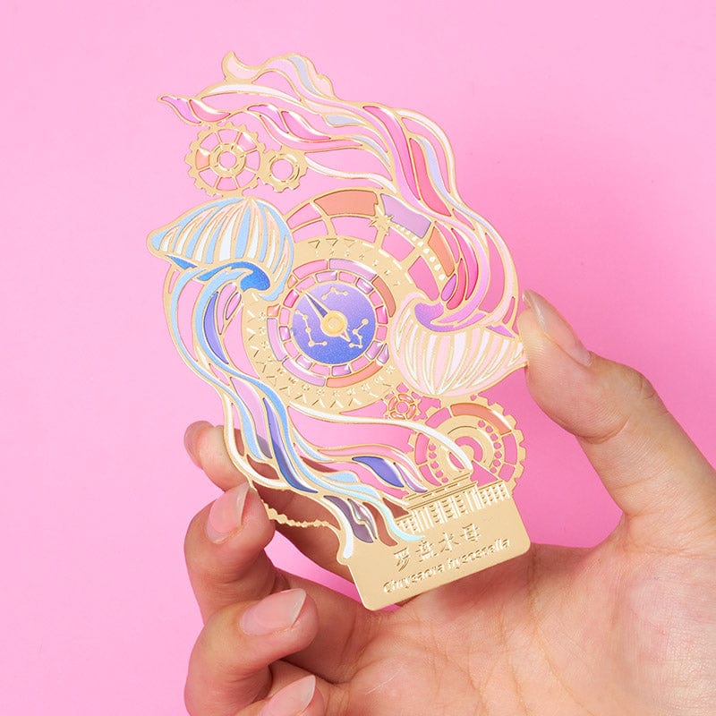 LIMITED EDITION Luminous Jellyfish Dual-Use Bookmark & Magnet | NueShiny&Natural History Museum of China