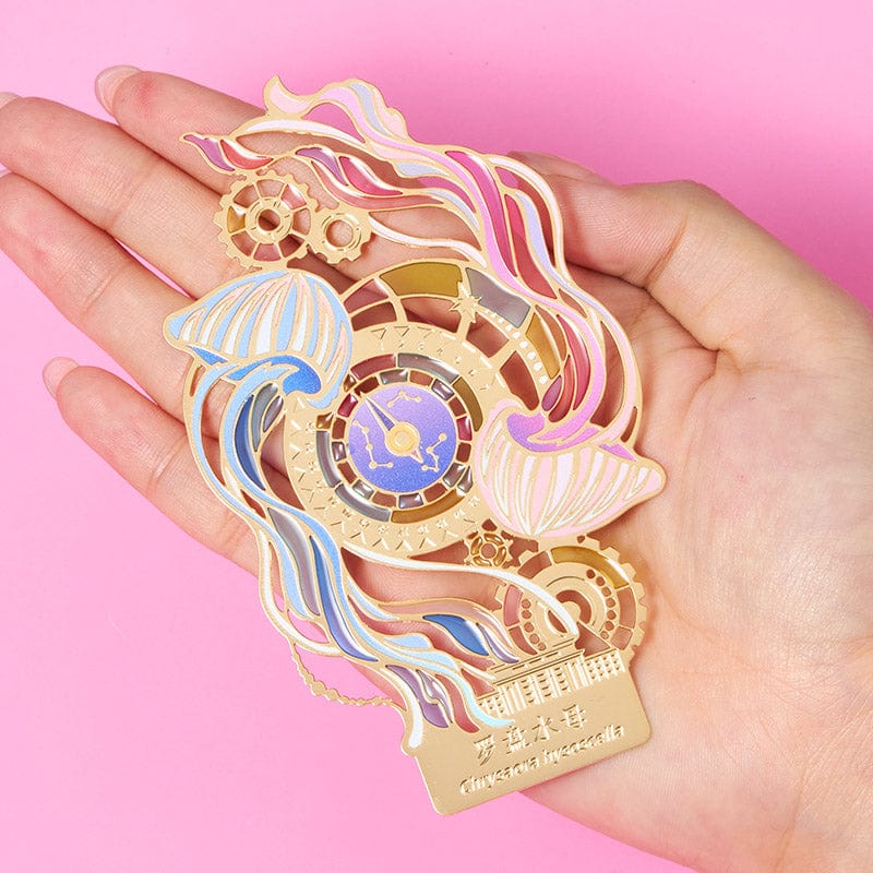 LIMITED EDITION Luminous Jellyfish Dual-Use Bookmark & Magnet | NueShiny&Natural History Museum of China