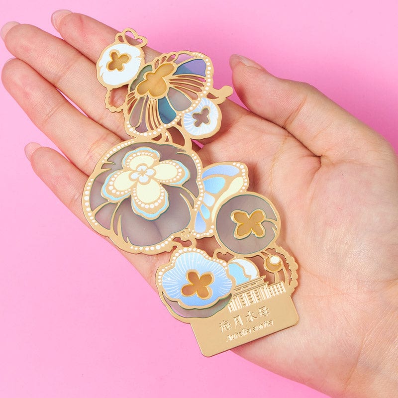 LIMITED EDITION Luminous Jellyfish Dual-Use Bookmark & Magnet | NueShiny&Natural History Museum of China