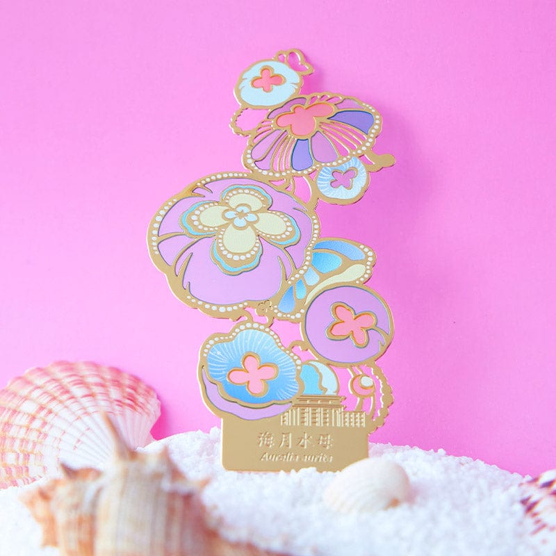 LIMITED EDITION Luminous Jellyfish Dual-Use Bookmark & Magnet | NueShiny&Natural History Museum of China