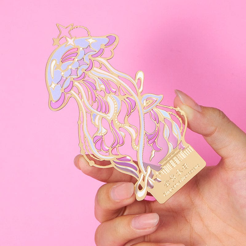 LIMITED EDITION Luminous Jellyfish Dual-Use Bookmark & Magnet | NueShiny&Natural History Museum of China