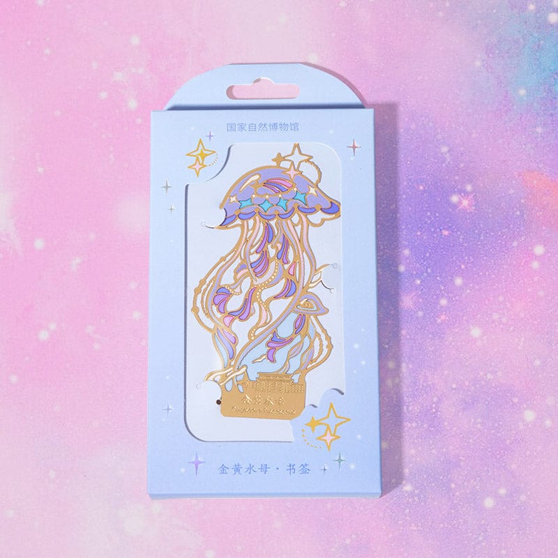 LIMITED EDITION Luminous Jellyfish Dual-Use Bookmark & Magnet | NueShiny&Natural History Museum of China