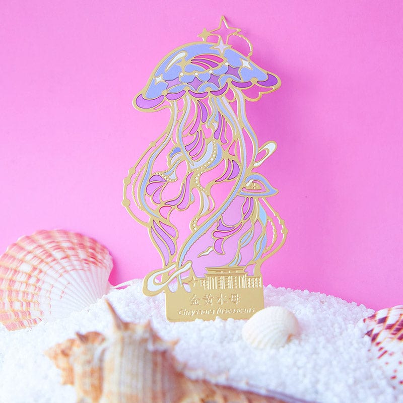 LIMITED EDITION Luminous Jellyfish Dual-Use Bookmark & Magnet | NueShiny&Natural History Museum of China