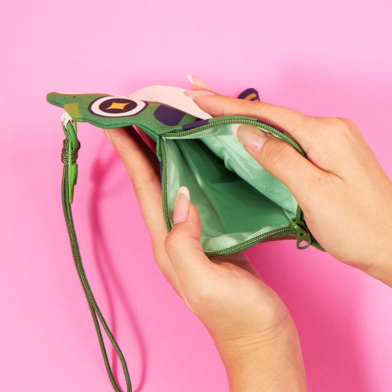 Pre-sale Green Frog & Money Frog Coin Purse with Strap | NueShiny & PIPIZU