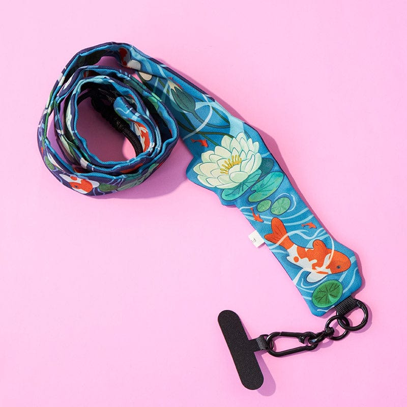 Pre-sale Lotus Koi Crossbody Strap -Mini Goldfish Pouch  | NueShiny & PIPIZU