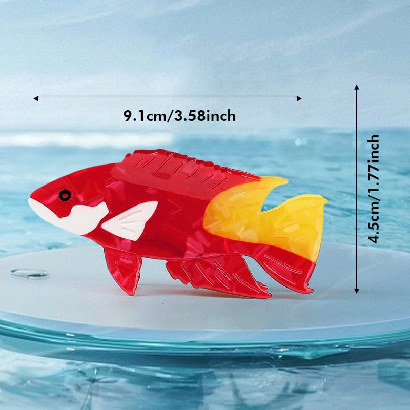 Medium Bodianus Pulchellus Hair Claw Clips | NueShiny