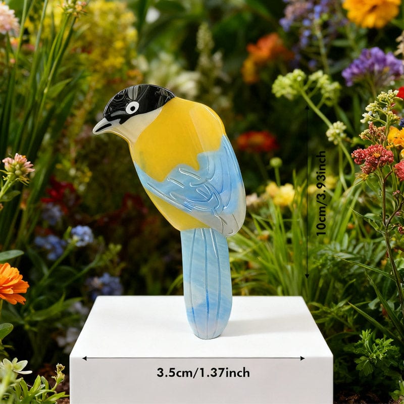 Medium Azure-Winged Magpie Hair Claw Clips | NueShiny