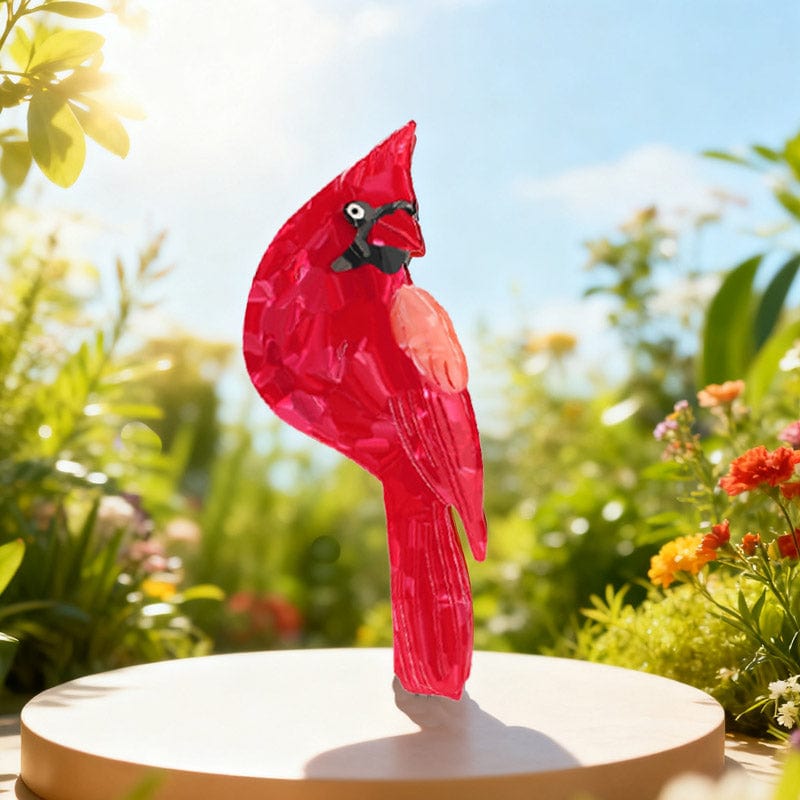 Medium Northern Cardinal Hair Claw Clips | NueShiny