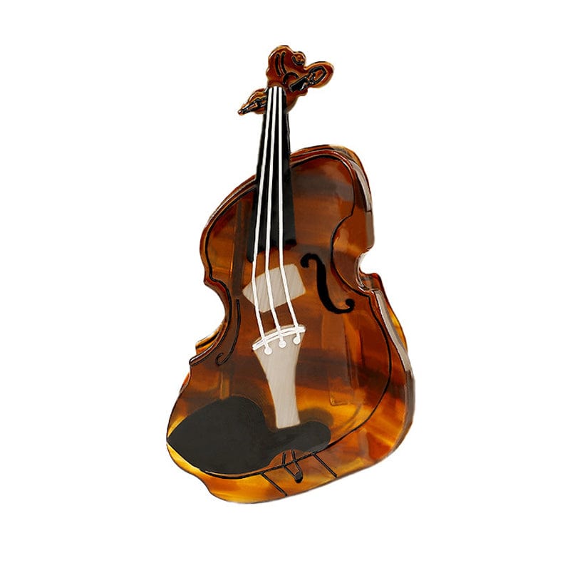 Large Tortoiseshell Violin Hair Claw Clips | NueShiny & Bubbles Club