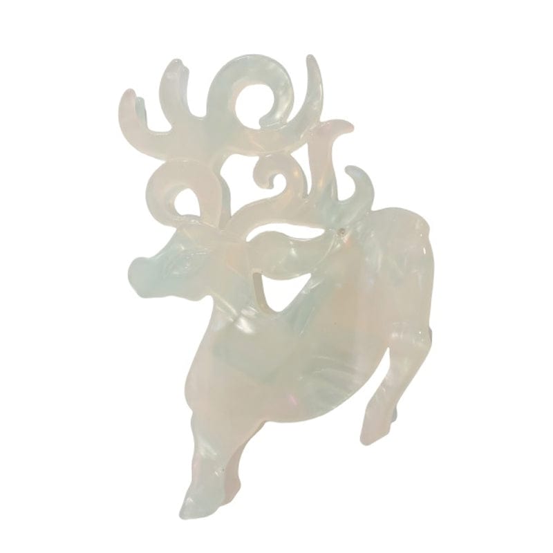 Medium Jade Deer Hair Claw Clips | NueShiny & Shanxi Museum