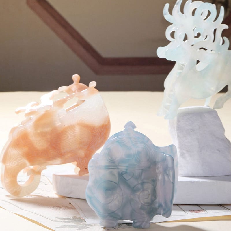 Medium Bird-Shaped Zun Of Marquis Jin Hair Claw Clips | NueShiny & Shanxi Museum