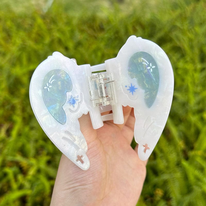 Medium Celestial Wings Hair Claw Clips | NueShiny & KaMa 元日一夏
