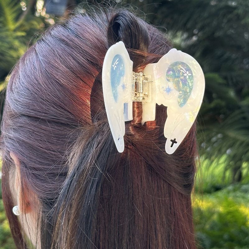 Medium Celestial Wings Hair Claw Clips | NueShiny & KaMa 元日一夏