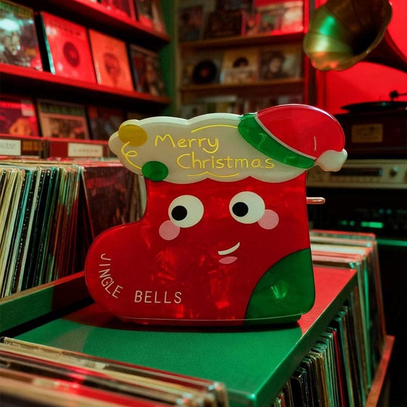 Medium Red Christmas Stockings Hair Claw Clips | NueShiny