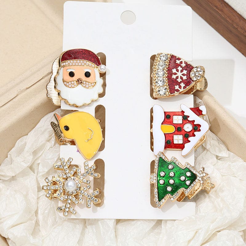 Mini Christmas Set A Hair Claw Clips | NueShiny