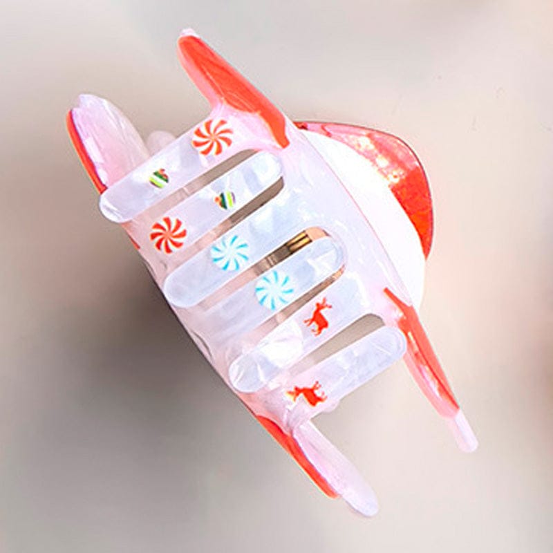 Small Question Santa Claus Hair Claw Clips | NueShiny