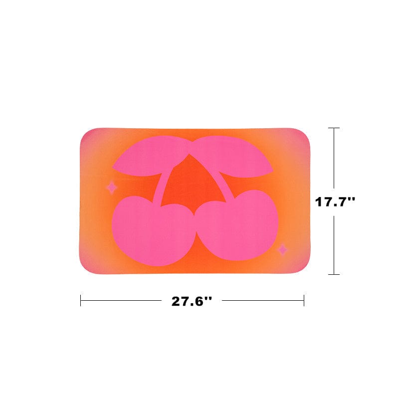 Sweet Cherry Innovative Quick Dry Bath Mat丨NueShiny- Free Shipping