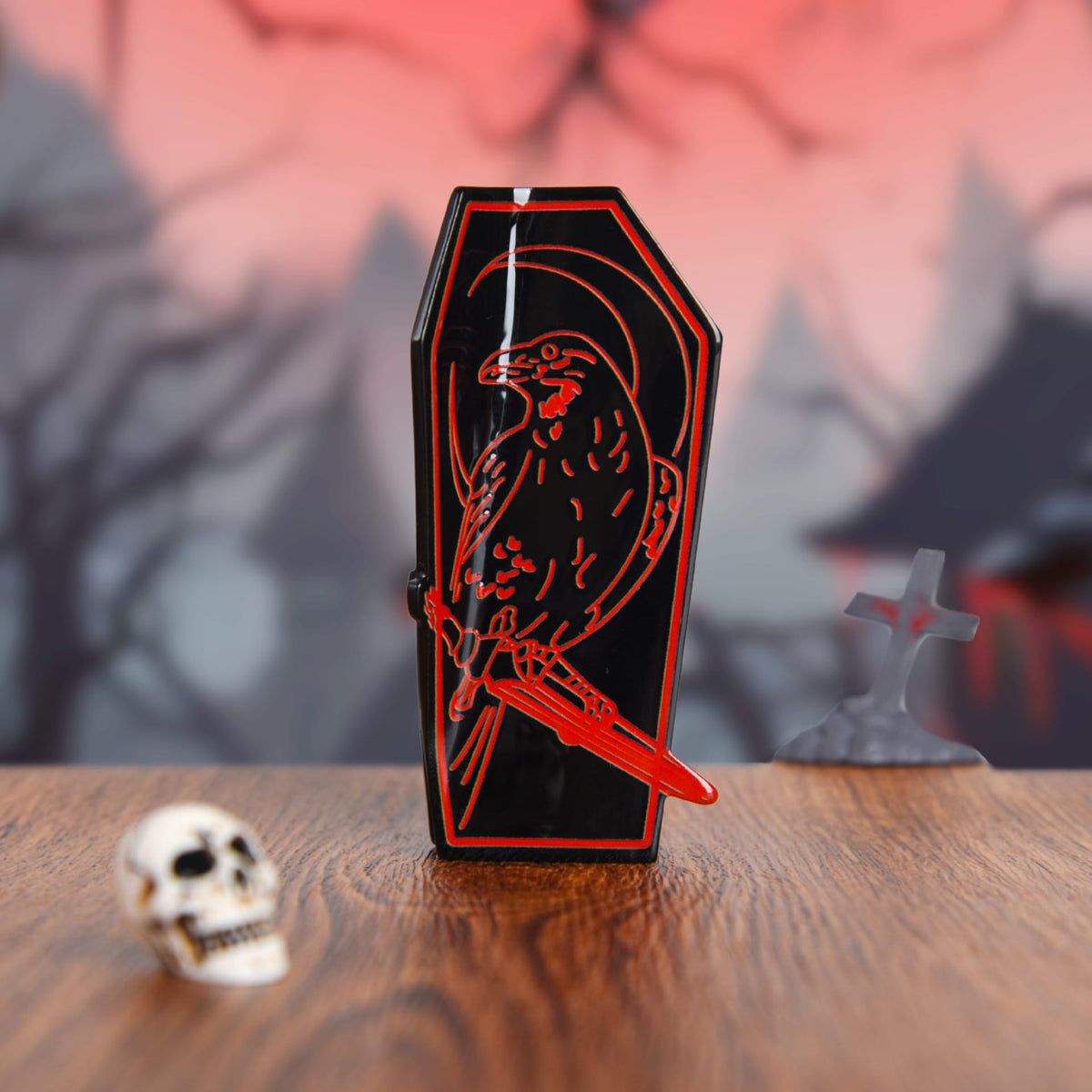 Medium Nevermore Raven Hair Claw NueShiny