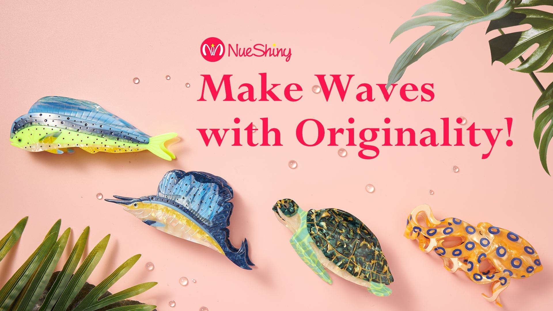 Nueshiny Newest Creative Hair Claw Clips