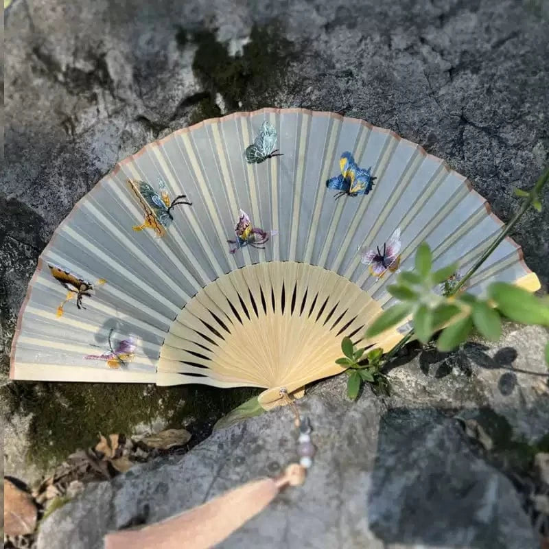 Butterfly Double-Sided Suzhou Embroidery Fan｜NuShiny×Suzhou Lao Chang Meng