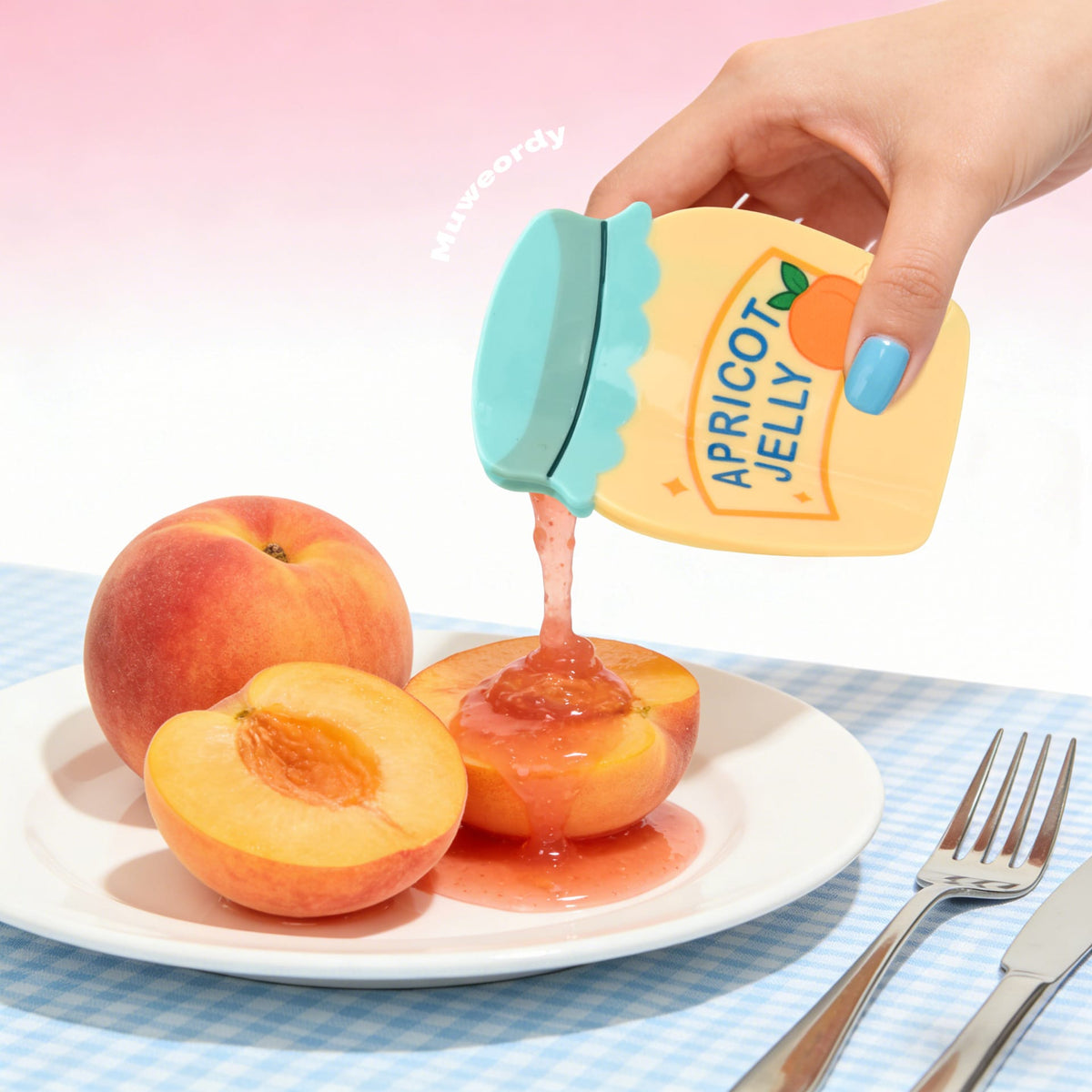 Medium Apricot Dream Hair Claw NueShiny