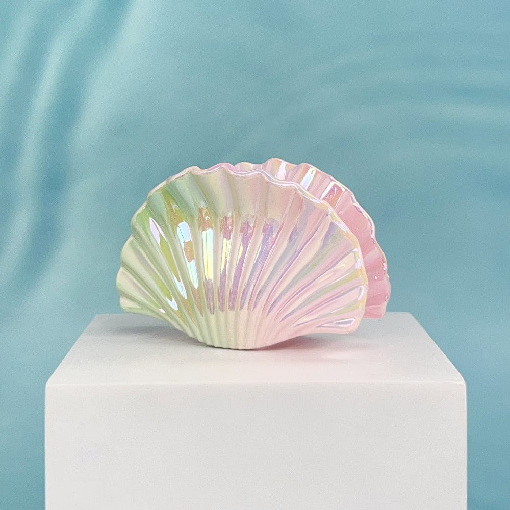 Gradient Blue-Green Shell Hair Claw Clips | NueShiny